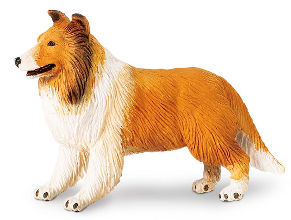 Collie Figurine Toy