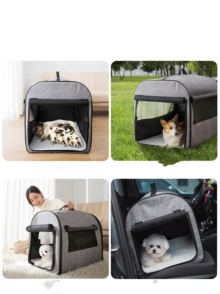 Car Dog Cage Portable Washable Dog House