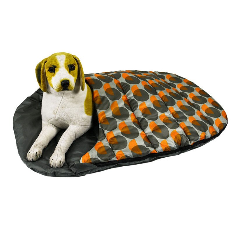 Waterproof Dog Sleeping Bag Mat Cushion For Camping Travel