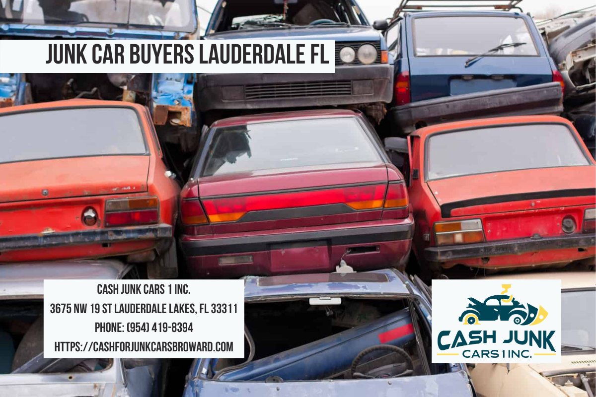 Junk Car Buyers Lauderdale FL Cash junk Cars 1 Inc. (954) 4198394