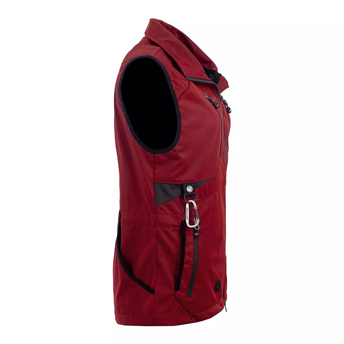 Arrak Acadia Softshell Vest Women Dark Red Dogpride NL