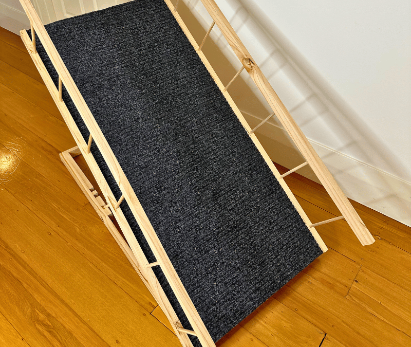 Premium Australian Made Height Adjustable Wooden Dog Pet Ramps The