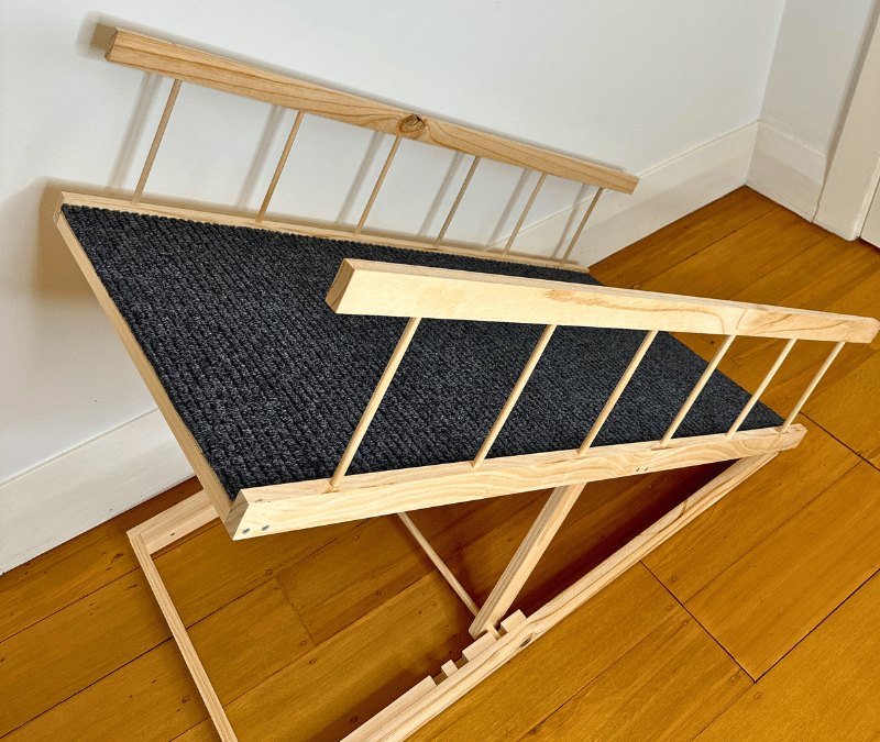Premium Australian Made Height Adjustable Wooden Dog Pet Ramps The