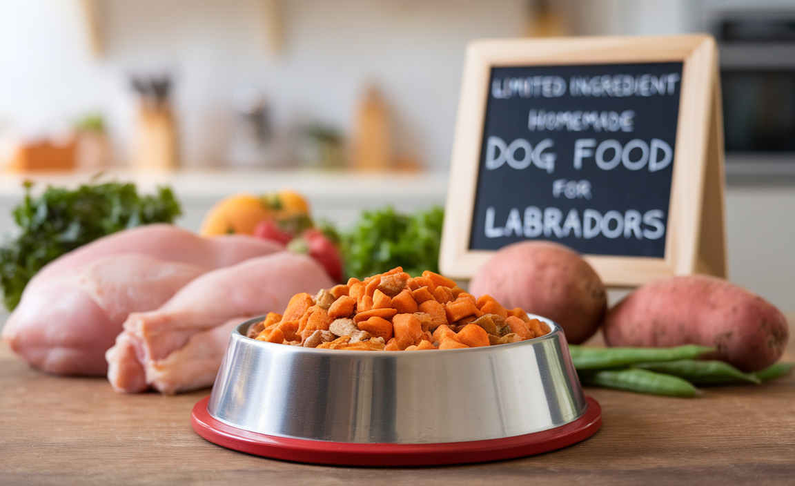 Limited Ingredient Homemade Dog Food for Labradors