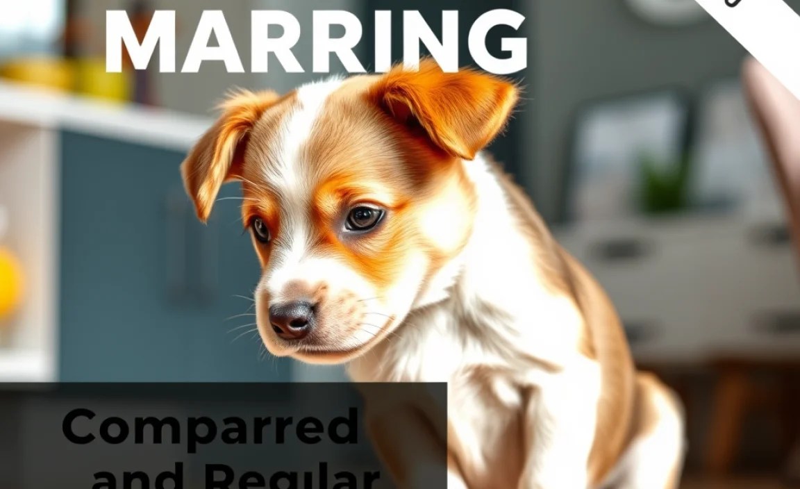 Comparing Marking and Regular Peeing