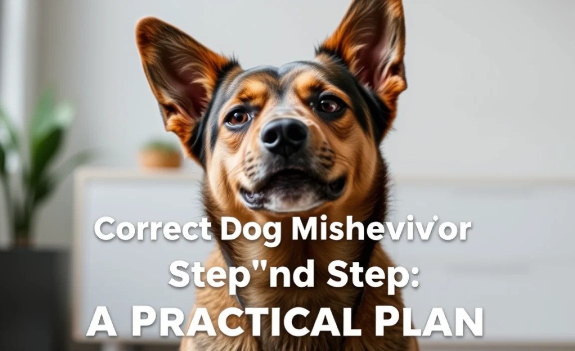 Correct Dog Misbehavior Step by Step: A Practical Plan