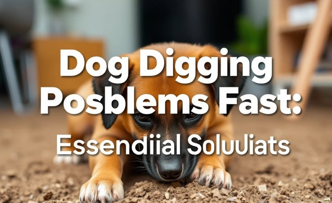 Dog Digging Problems Fast: Essential Solutions