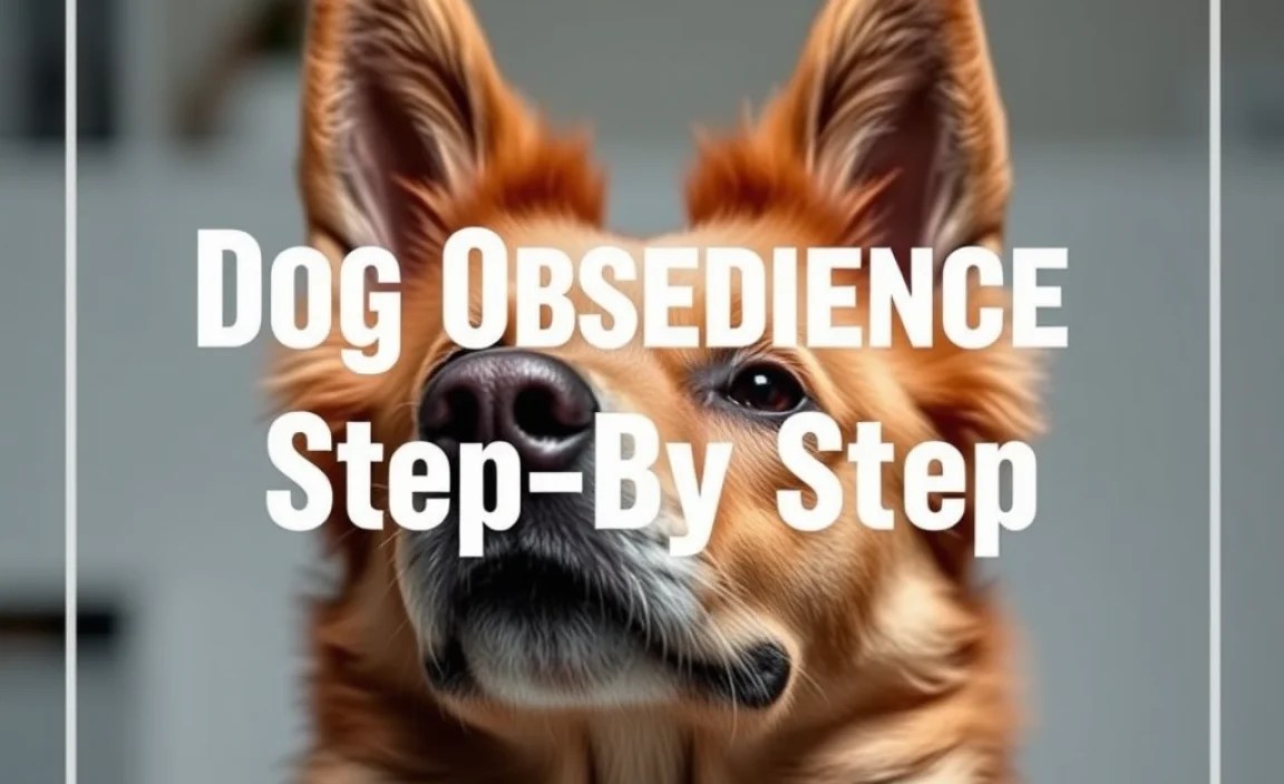 Dog Obedience Tips Step By Step: Mastering Basic Commands
