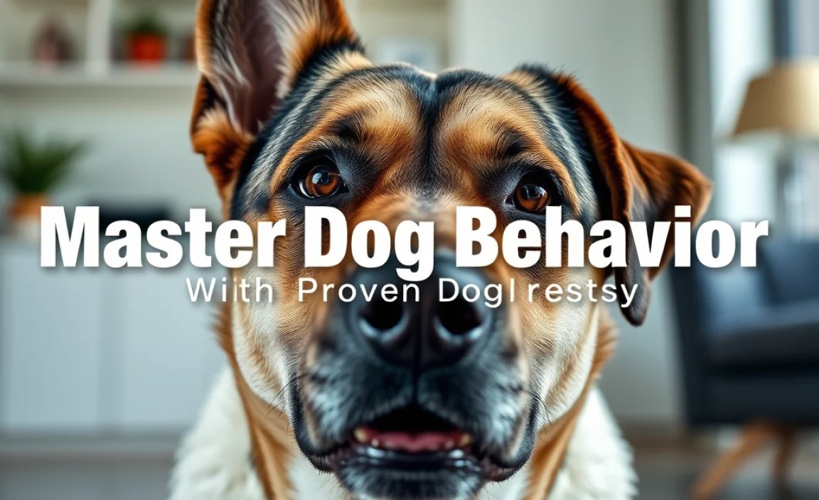 Master Dog Behavior with Proven Training Methods