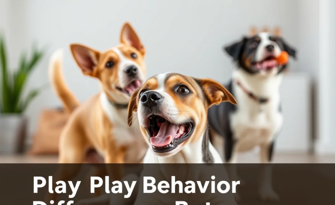 Play Behavior Differences Between Breeds