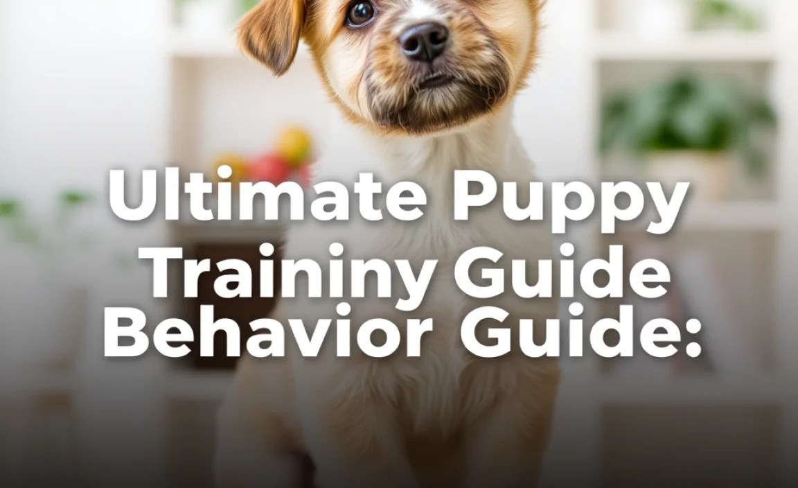 Ultimate Puppy Training Behavior Guide: Expert Tips