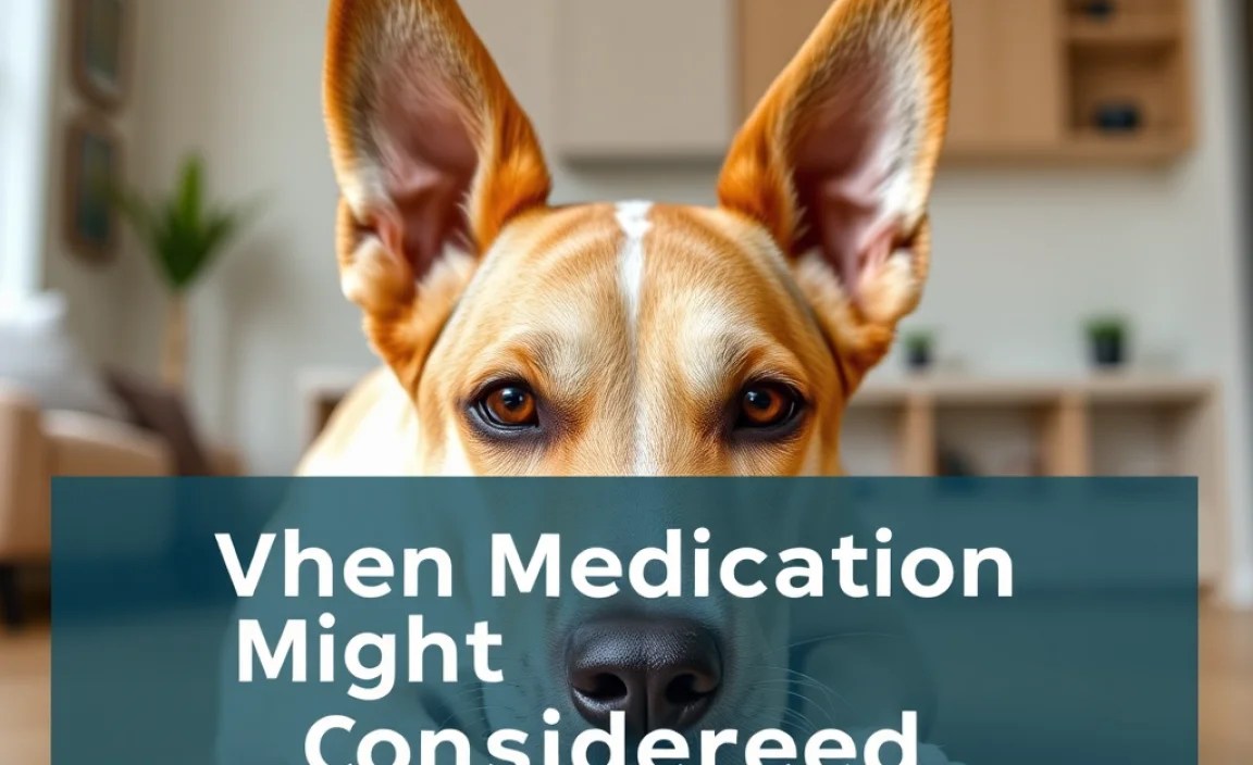 When Medication Might Be Considered