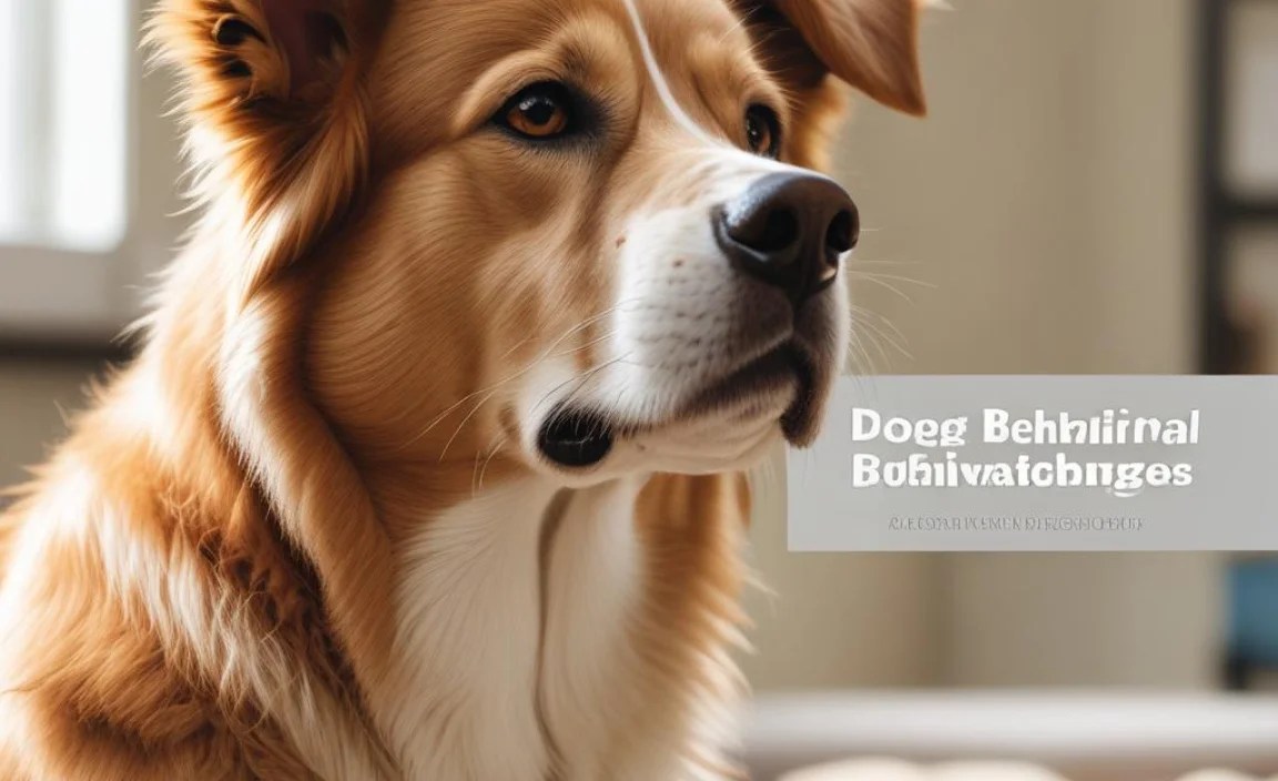 Dog Behavioral Changes: Easy Step-by-Step Guide