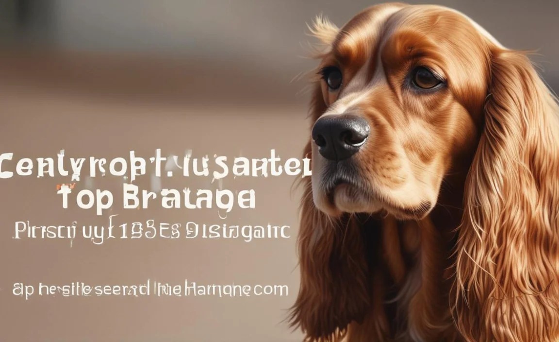 Essential Care Needs for Your Cocker Spaniel