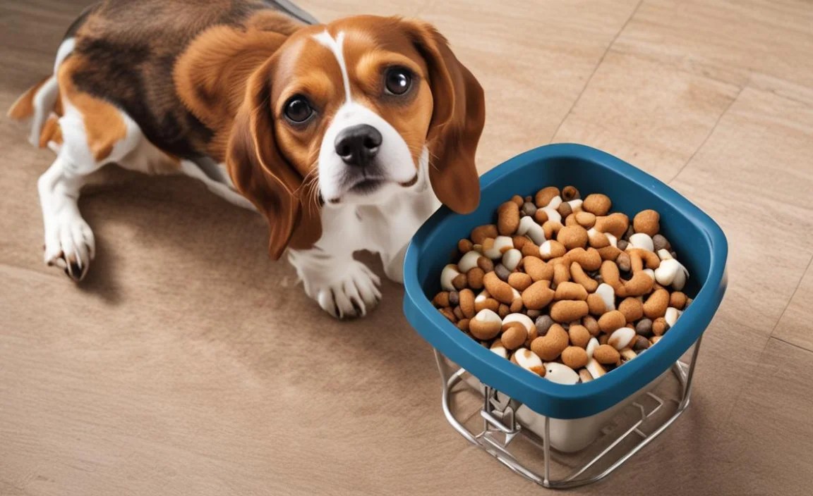 Preparing for Dog Food Delivery