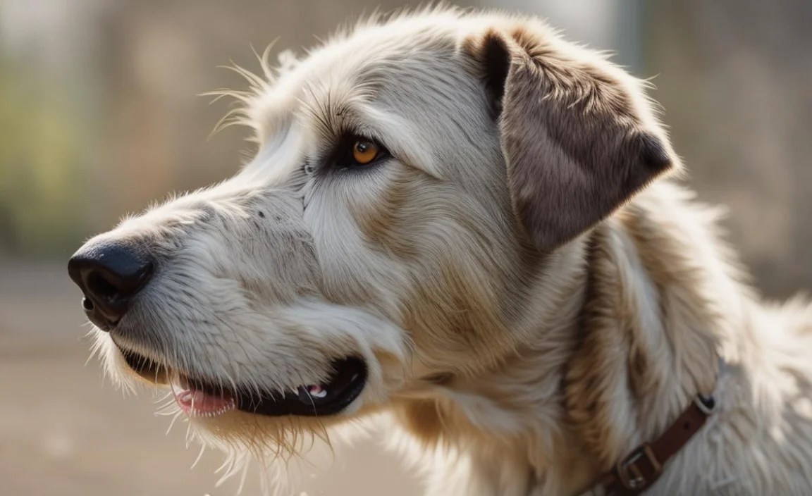 Training An Irish Wolfhound Lab-Mix