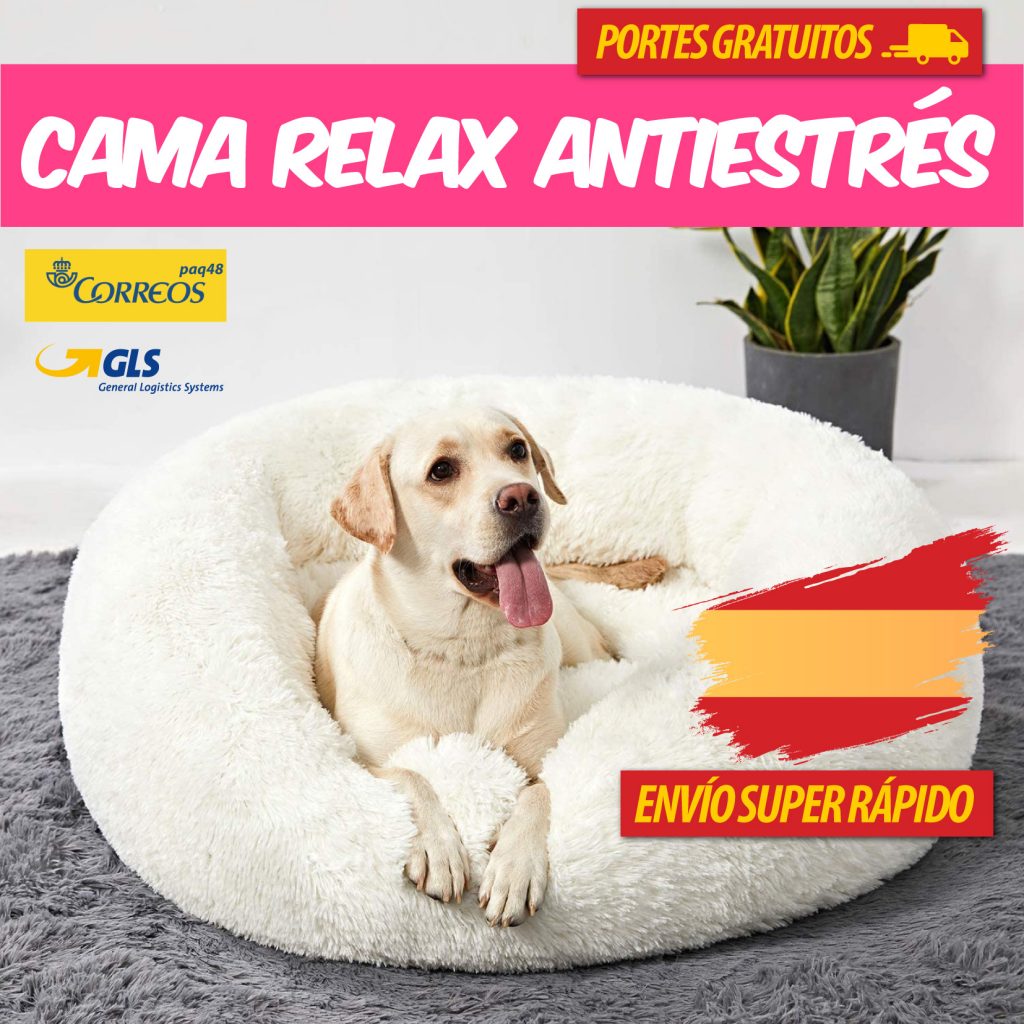Cama suave calmante anti ansiedad antiestrés ™ perro gato