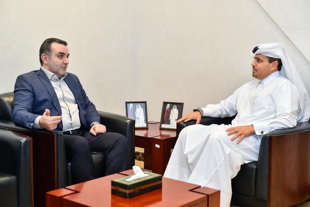 His Excellency Ambassador Ismailov met with the EditorinChief of Al