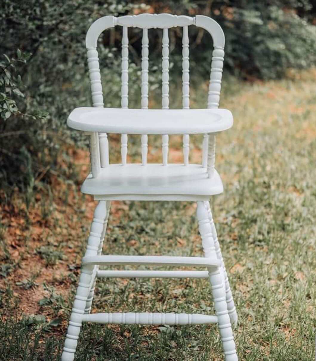 Vintage High Chair Just Peachy