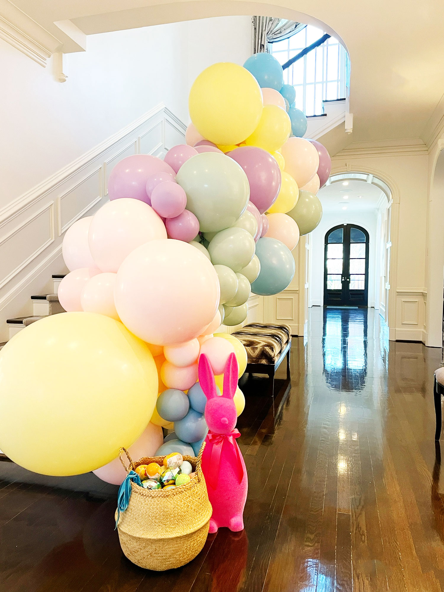 Staircase Staircase Balloon Arch Event Decor Just Peachy