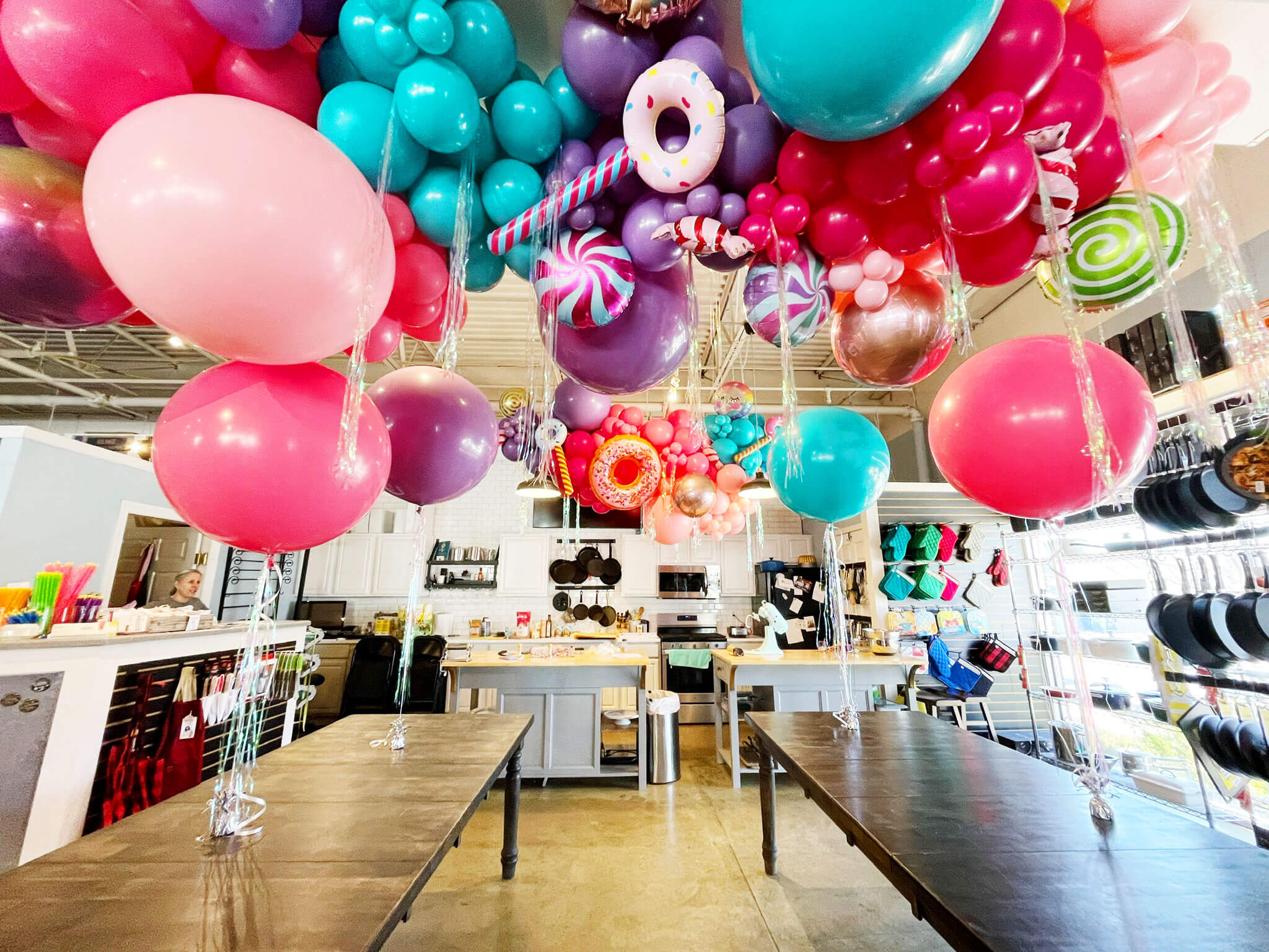 Just Peachy Kindergarten Graduation Balloon Decor Little Rock, Arkansas