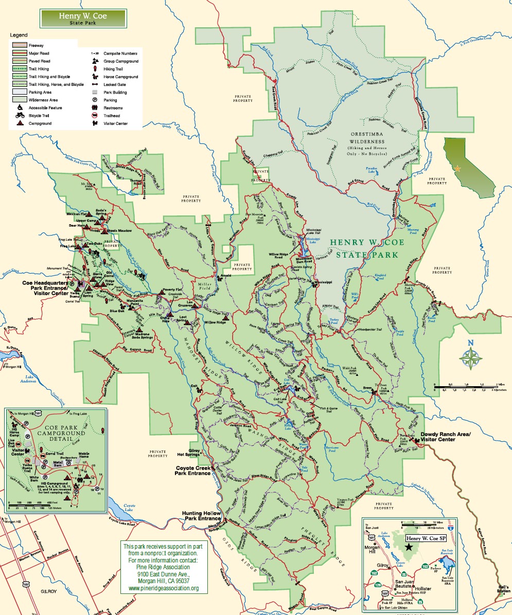 Overview Coe State Park Doing Miles