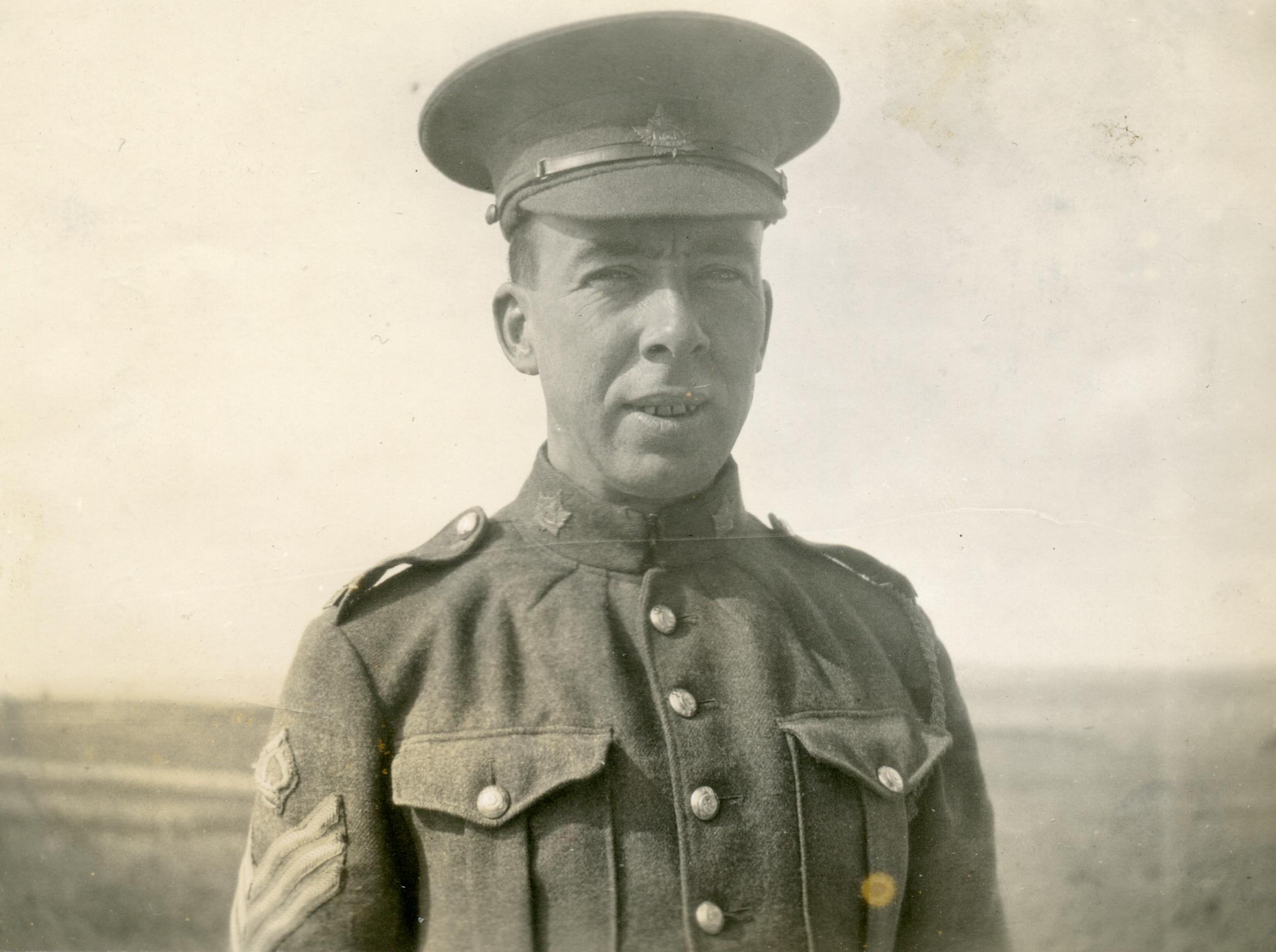 Staff Sergeant “Jack” from the 50th Battalion CEF Doing Our Bit