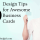 6 Design Tips for Awesome Blog Business Cards