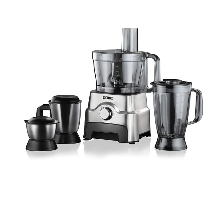 Buy Usha FP 3811 Food Processor 1000 Watts Copper Motor with 13 Accessories(Premium SS Finish