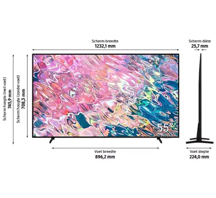 Buy Samsung Qled 55 Inch(139.7 Cm) 4K Ultra Hd Smart Tv (Qa55Q60B) Qa55Q60B Samsung At Best Price From Toptenelectronics