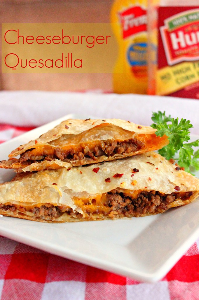 Cheeseburger Quesadilla Do It And How