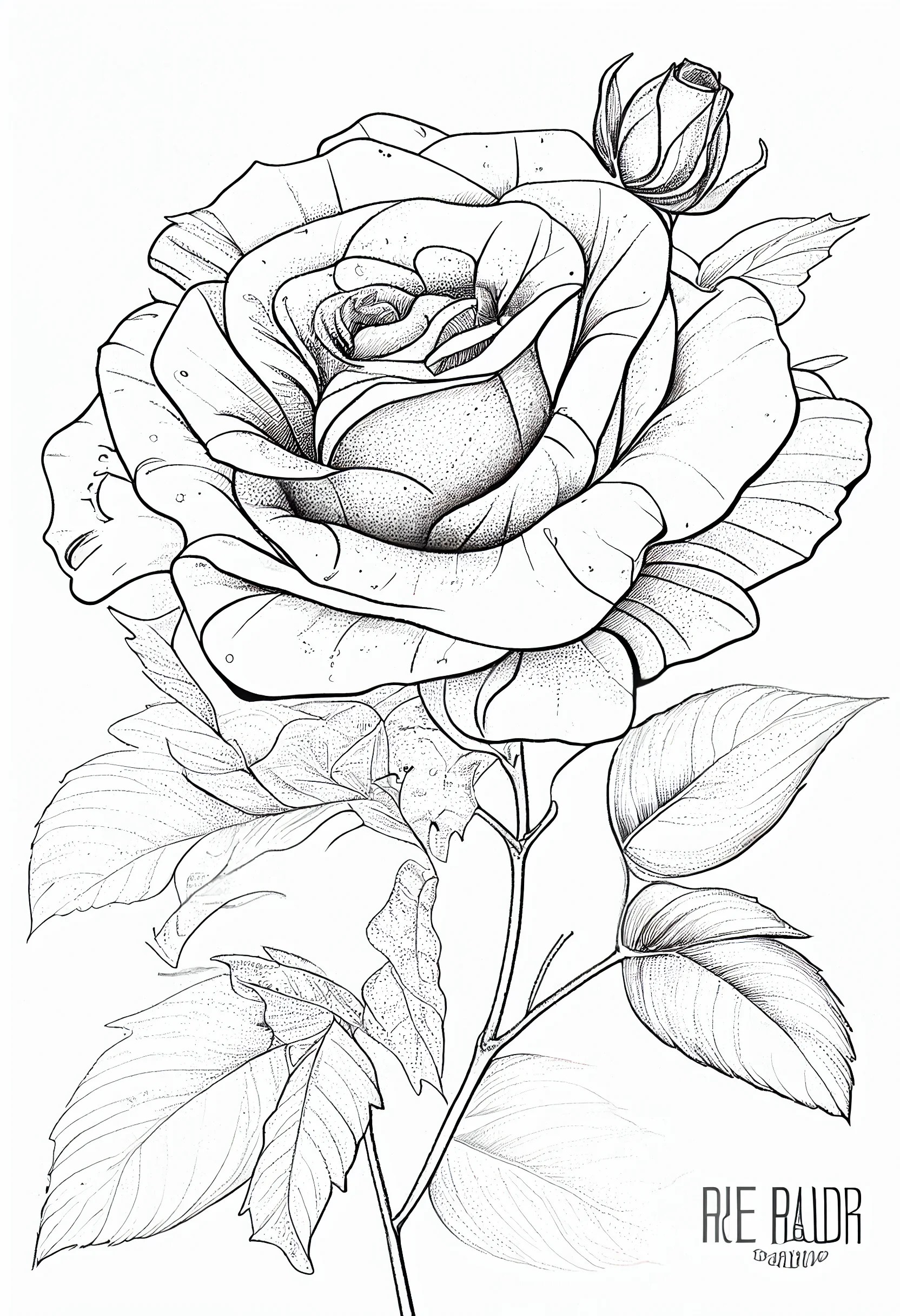 Top 150+ rose flower images sketch in.eteachers