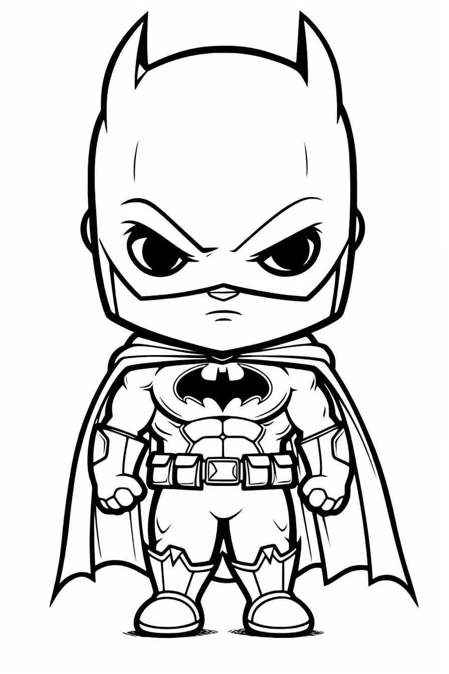 New Batman Coloring Pages For Adults