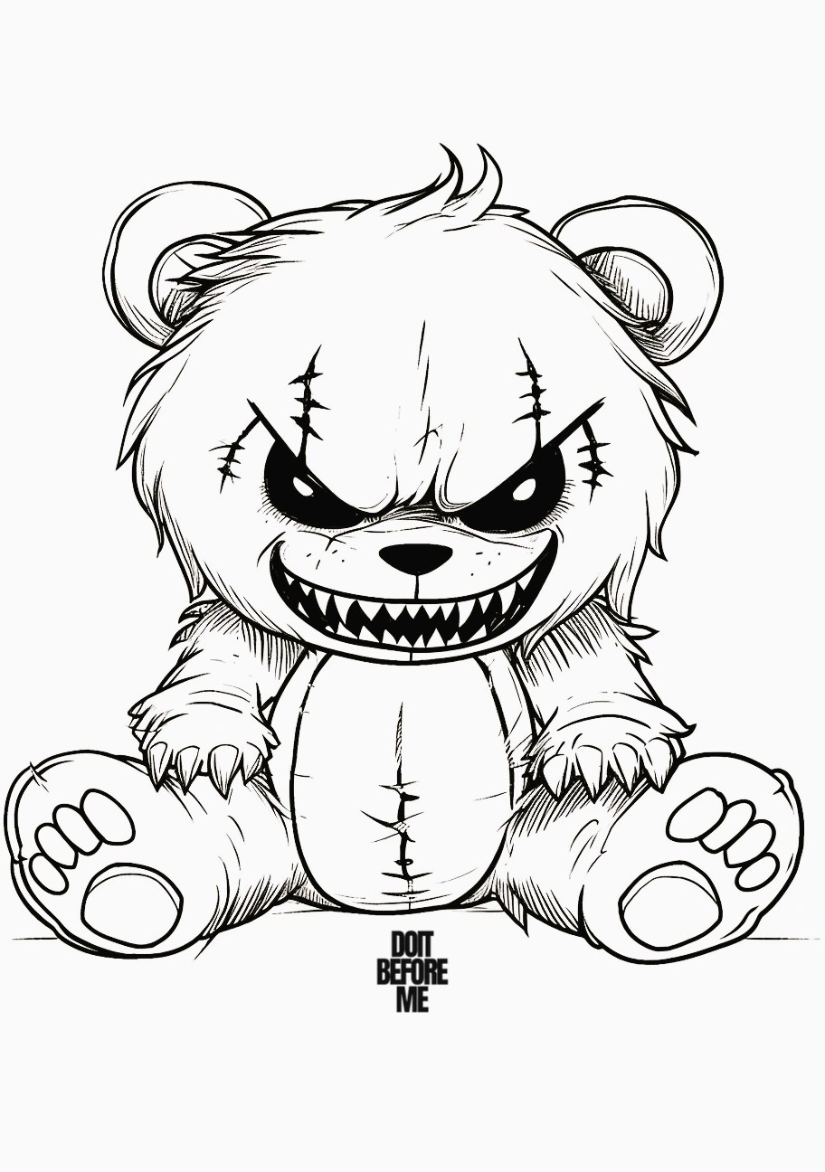 Cute Teddy Bear Coloring Pages Free Printable Fun for 2024! Do It