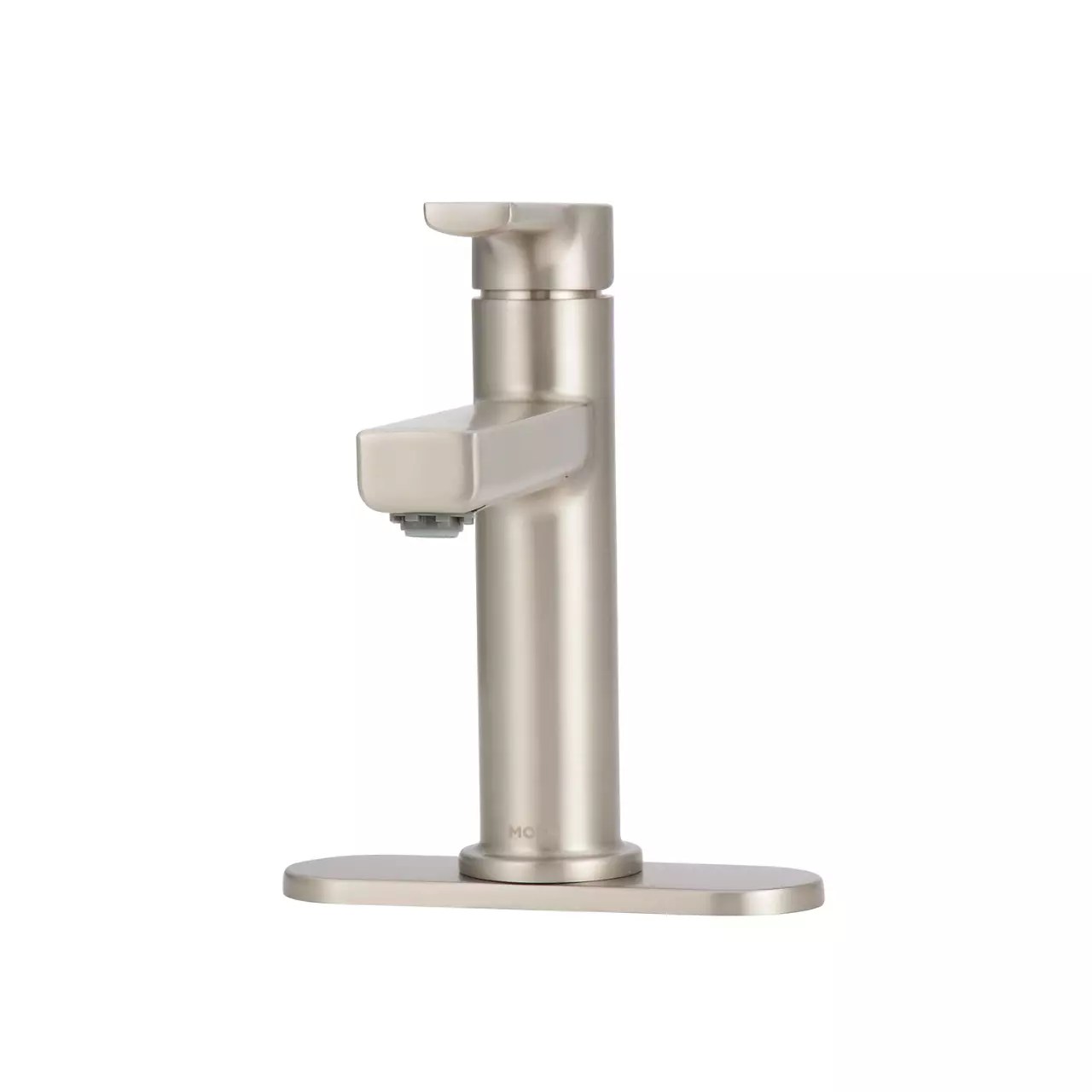 Moen Rinza 1Handle Lever Centerset Bathroom Faucet, Spot Resist