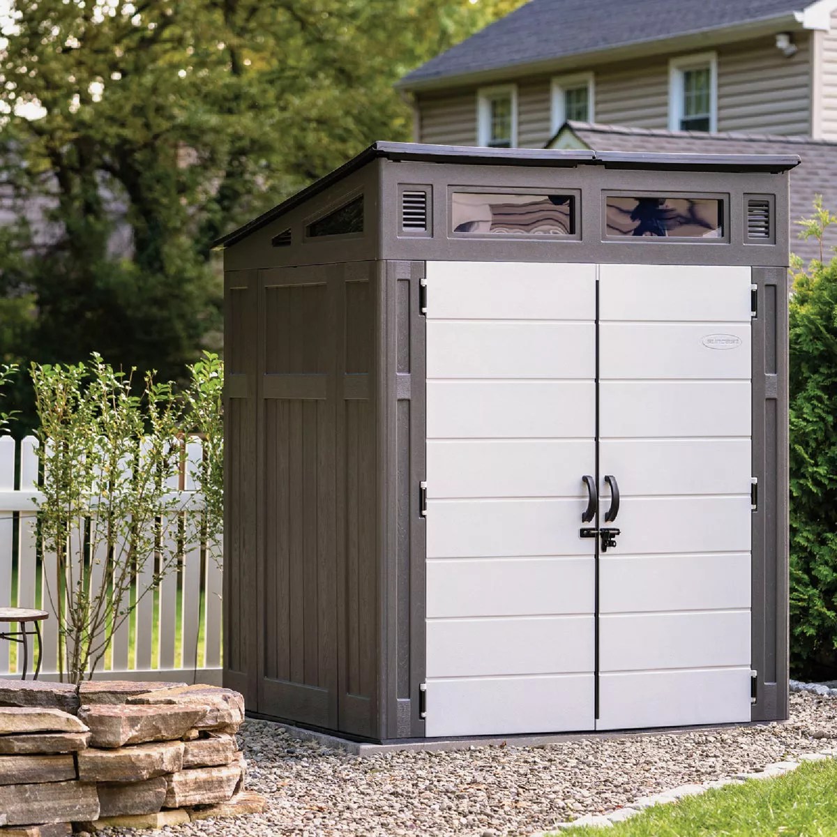 Suncast Modernist 6 Ft. x 5 Ft. 200 Cu. Ft. Storage Shed Do it Best