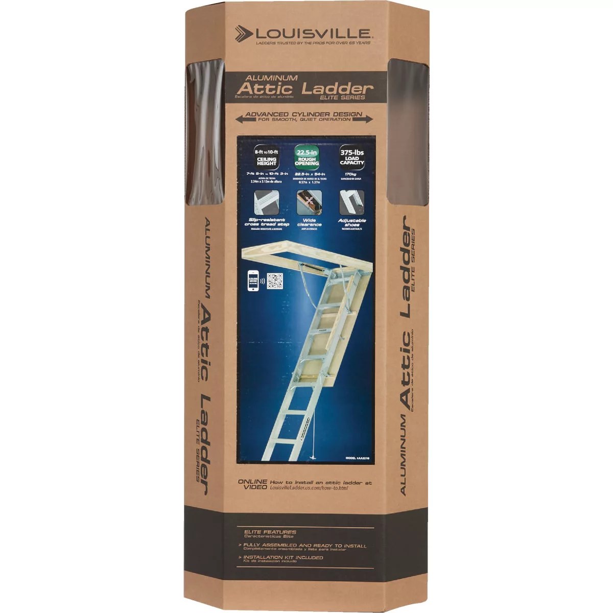 Louisville Elite 7 Ft. 8 In. to 10 Ft. 3 In. 22-1/2 In. x 54 In