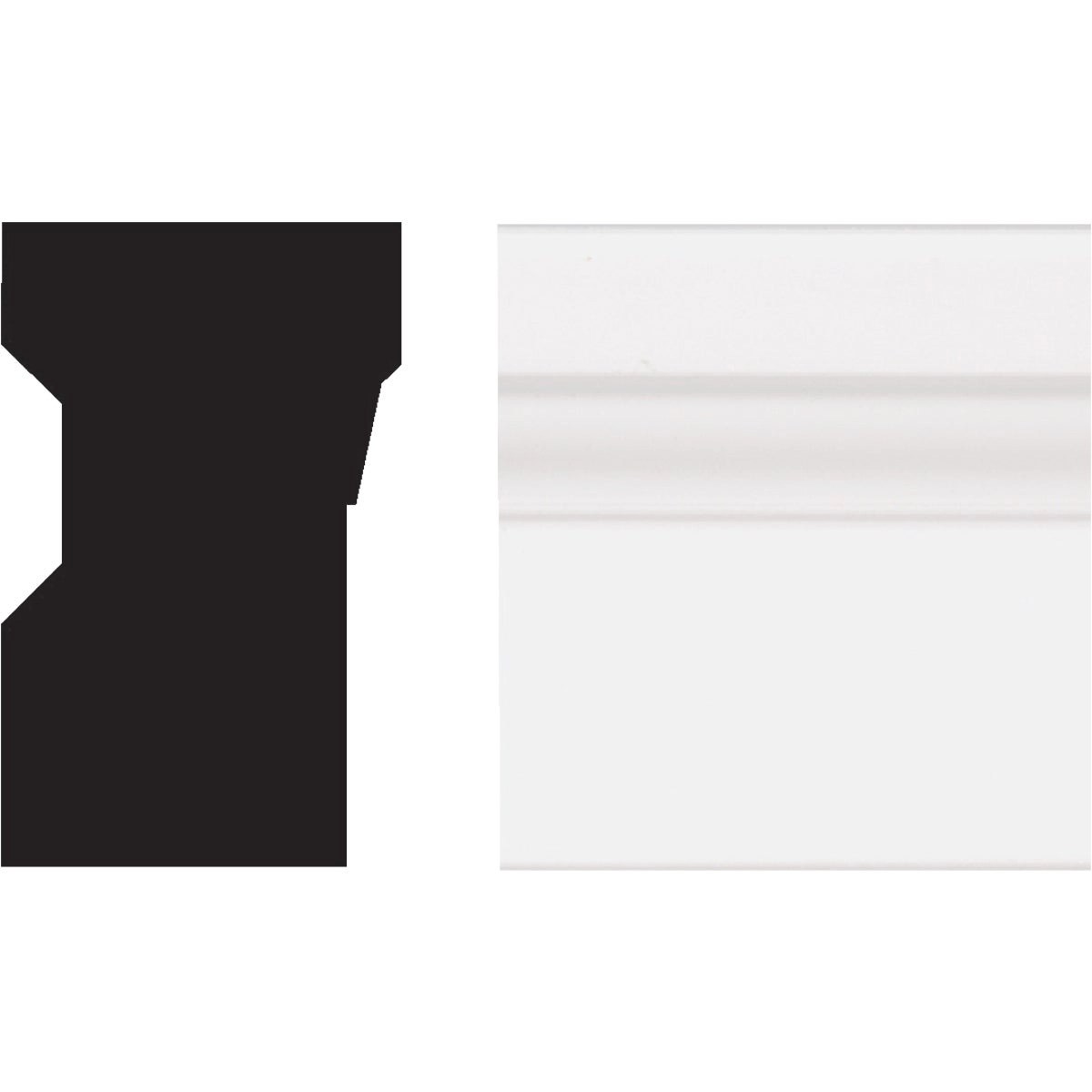 Royal 2 In. x 10 Ft. PVC Brick Molding Do it Best