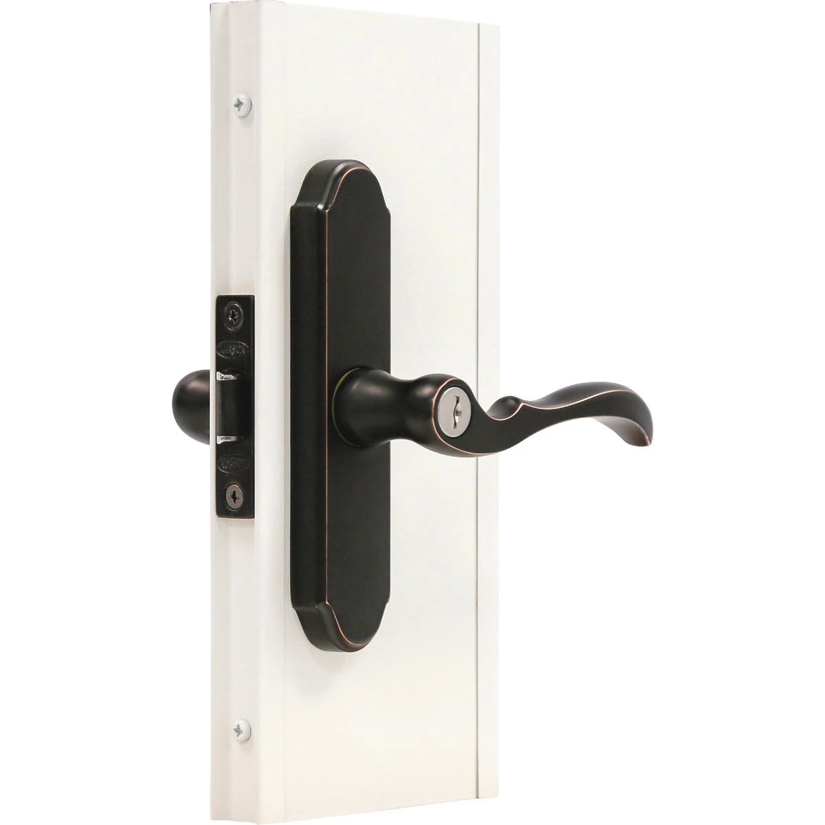 Larson M2 Aged Bronze Strom Door Leverset Do it Best