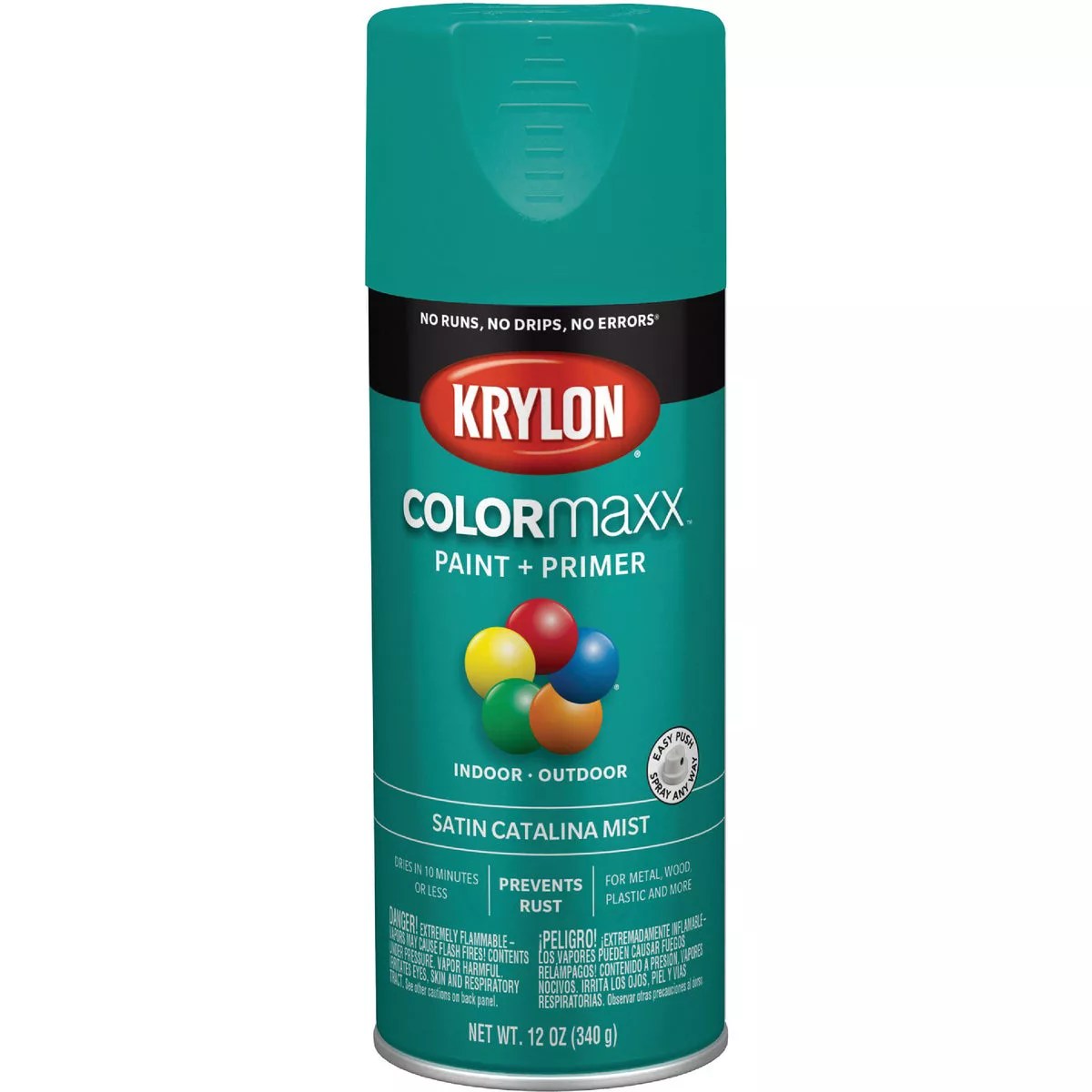 Krylon ColorMaxx Satin Catalina Mist 12 Oz. Spray Paint Do it Best