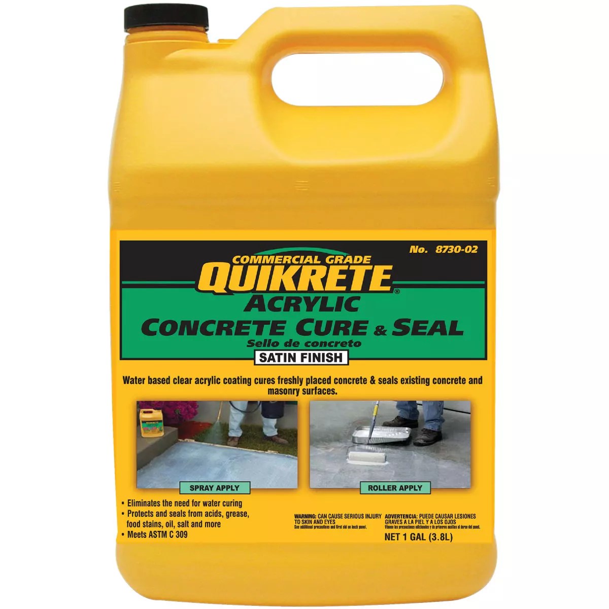 Quikrete Clear Satin Concrete Sealer, 1 Gal. Do it Best