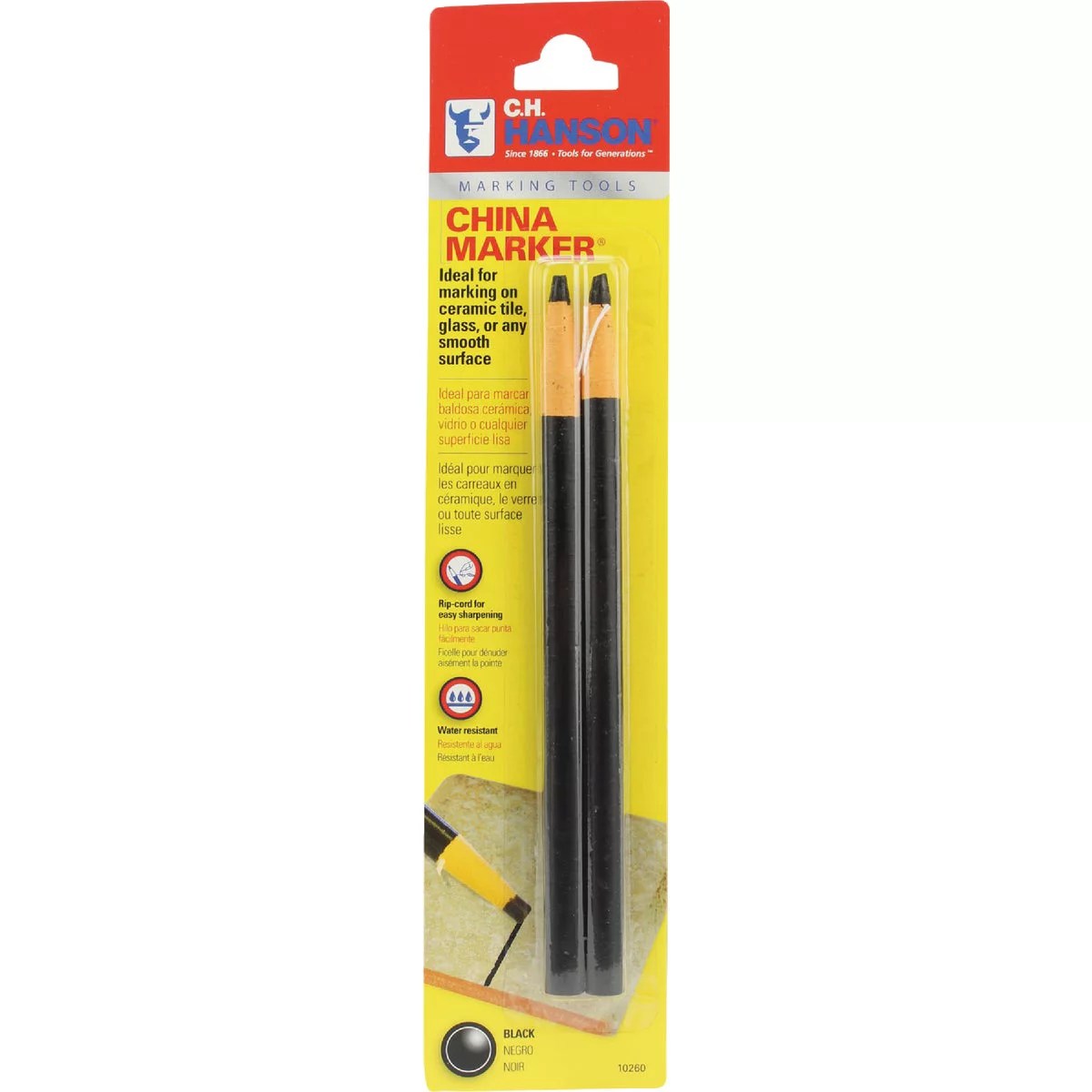 CH Hanson Black China Marker (2Pack) Do it Best