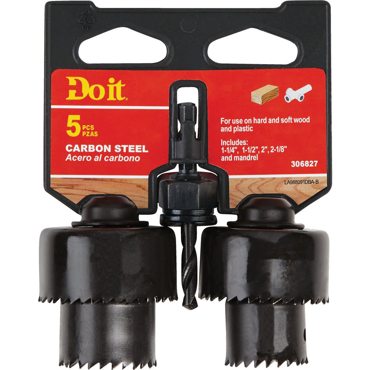 Do it Carbon Steel Hole Saw Set (5-Piece) | Do it Best