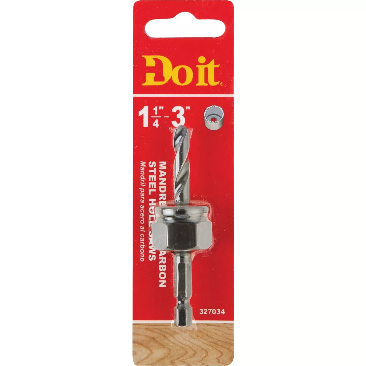 Do it 3/8 In. Hex Shank Hole Saw Mandrel For 11/4 In. to 21/2 In