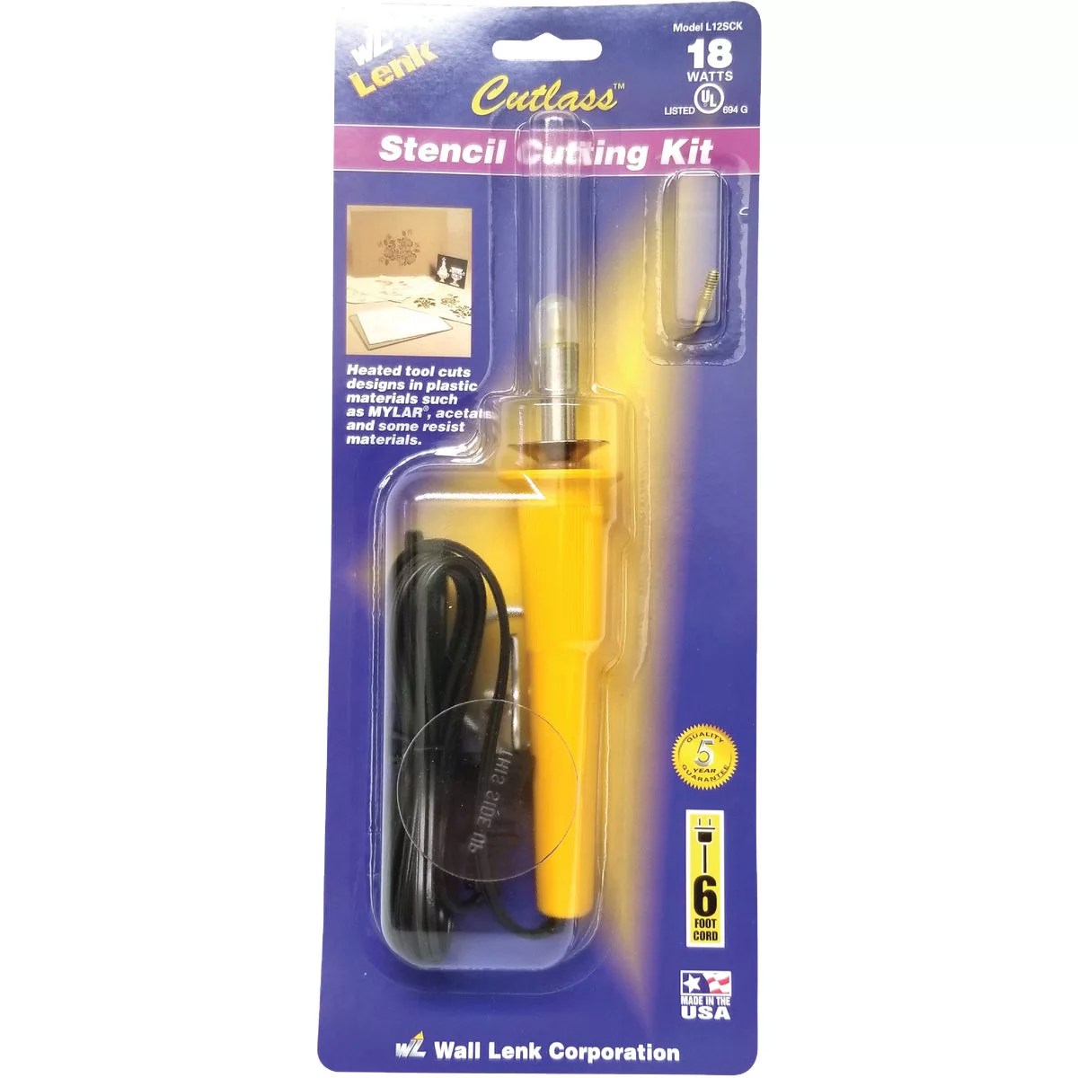 Wall Lenk Cutlass Stencil Cutter Electric Soldering Iron Do it Best