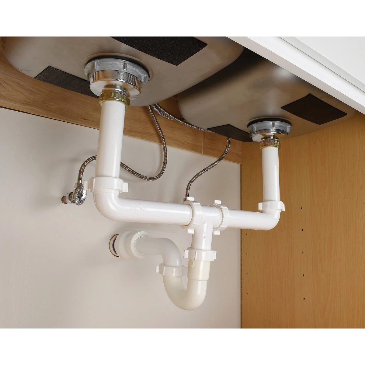 Keeney 11/2 In. x 12 In. White Plastic Flanged Sink Tailpiece Do it Best