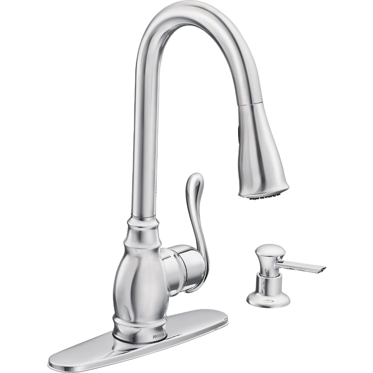 Moen Anabelle 1Handle Lever PullDown Kitchen Faucet, Chrome Do it Best