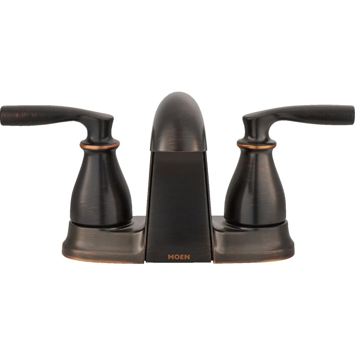 Moen Hilliard 2Handle Lever Centerset Low Arc Bathroom Faucet