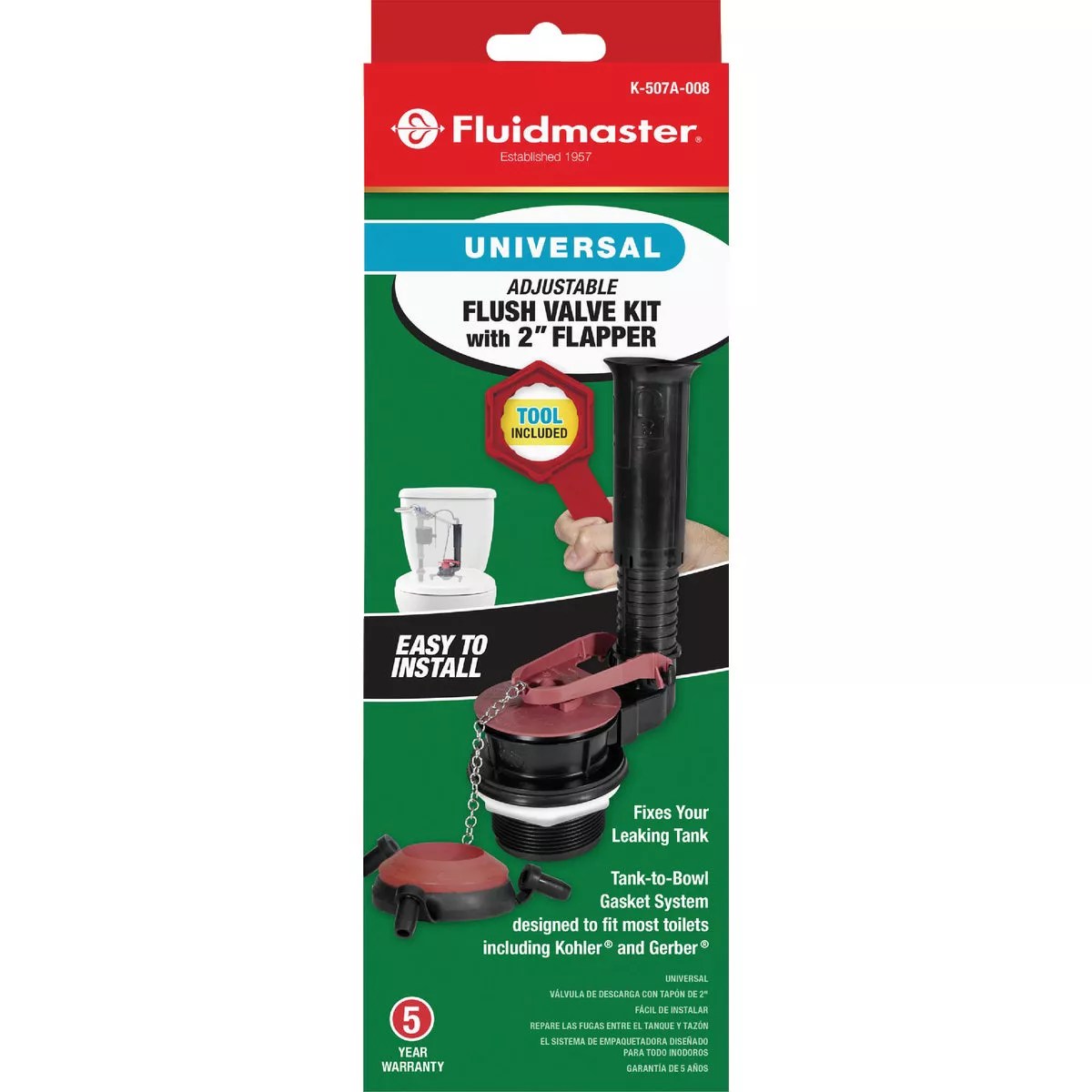 Fluidmaster Universal Toilet Repair Kit Do it Best