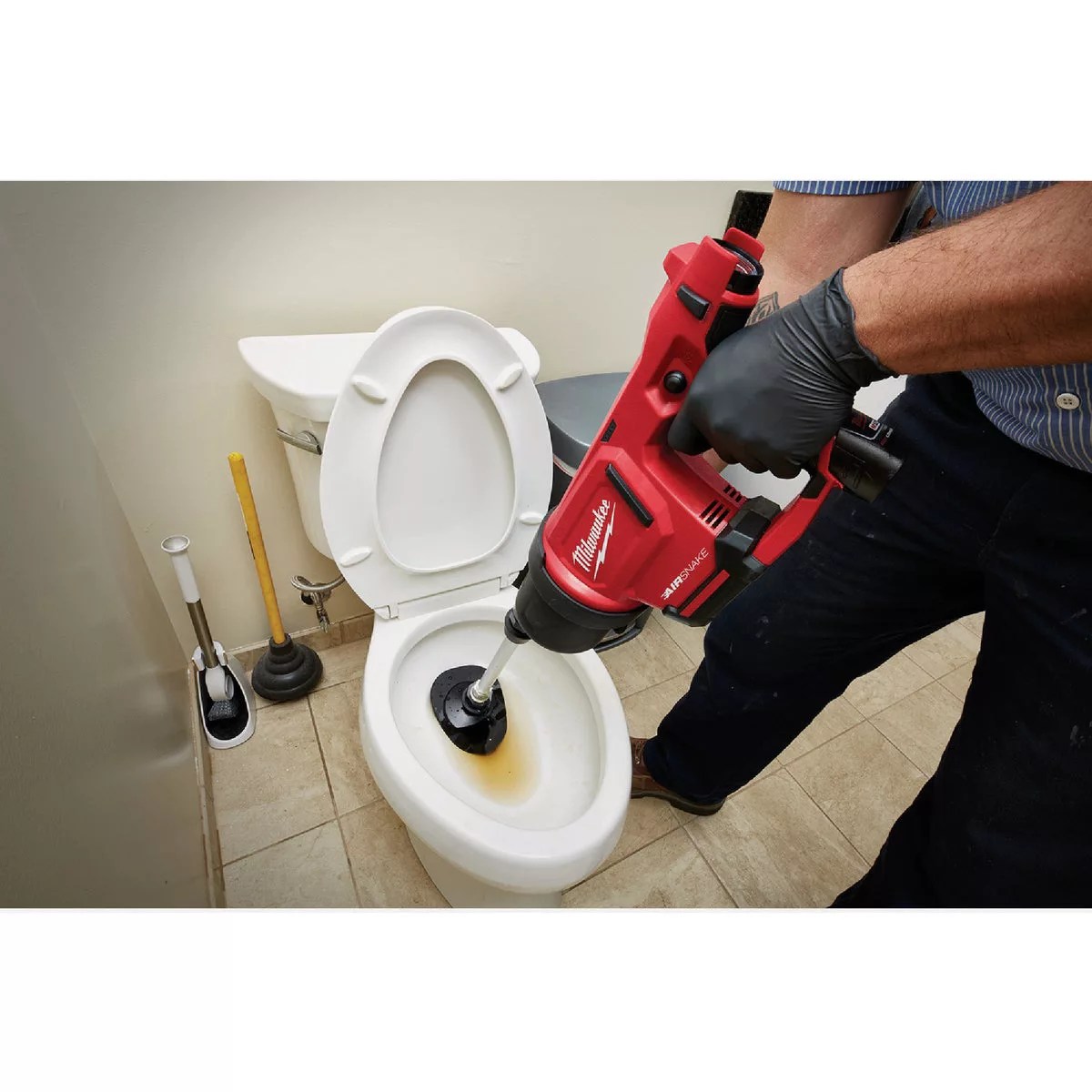 Milwaukee M12 AIRSNAKE Drain Cleaning Air Gun Kit Do it Best